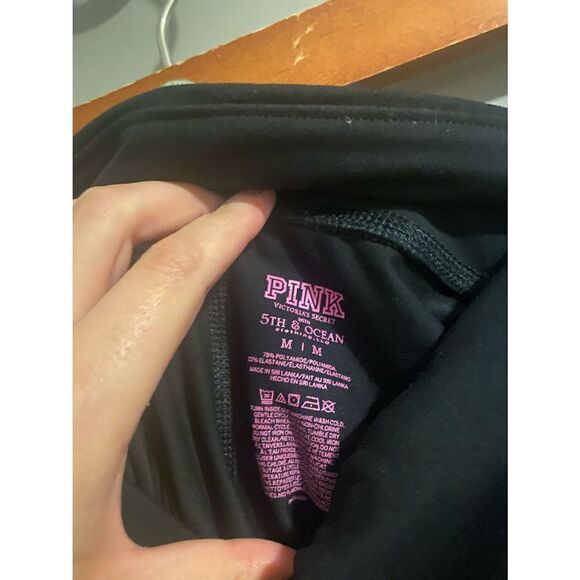 Victoria Secret PINK Oklahoma State Collegiate Yoga Leggings Size Medium NWOT - Picture 5 of 8